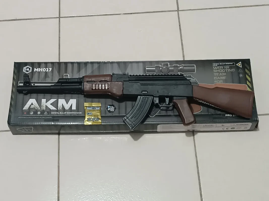 Rifle AKM Hidrogel (56cm + Balines)
