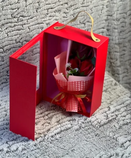 Rosas Pétalos De Jabón En Caja (26x19cm)