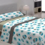 Sábana Nancy 3 Plazas 100% Algodón (4 Piezas) Premium Ecuatoriana