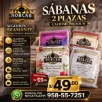 Sabana Robcab 2 Plazas