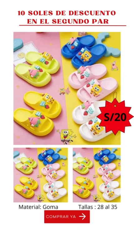 Sandalia Bob Kids
