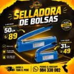 Selladora De Bolsas Premium 31CM