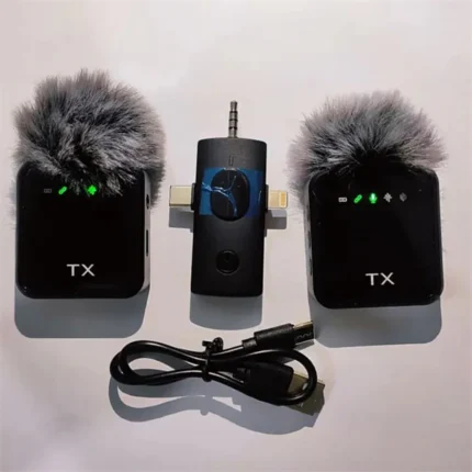 Set (02) Micrófonos F11-2 (ios & Android)