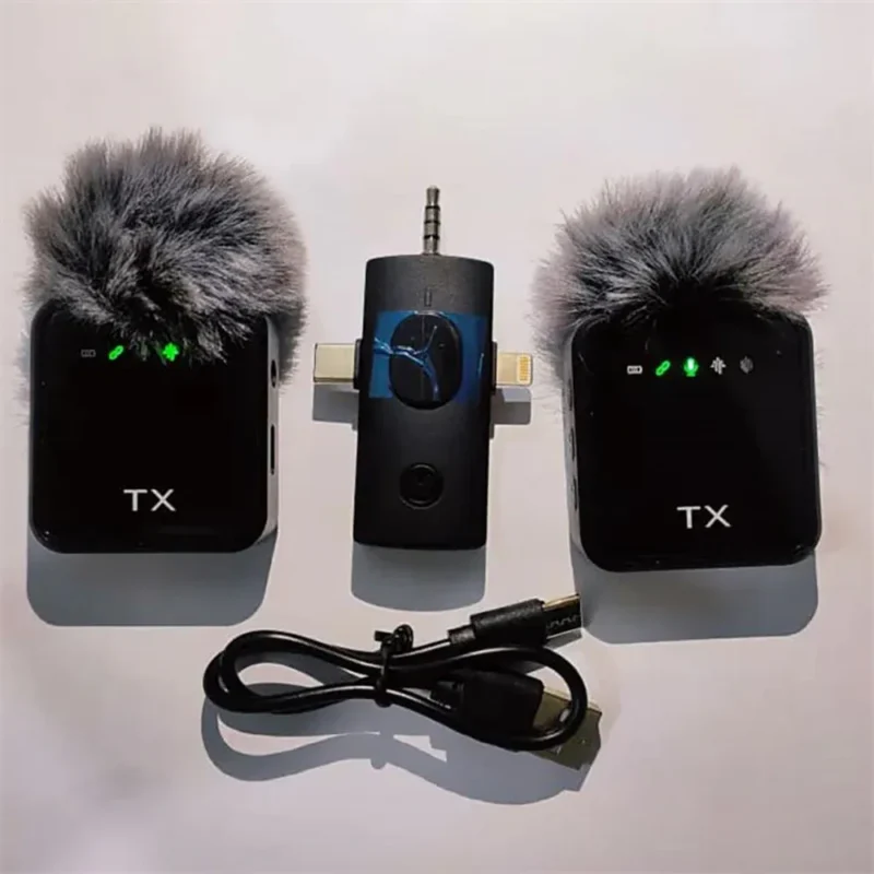 Set (02) Micrófonos F11-2 (ios & Android)