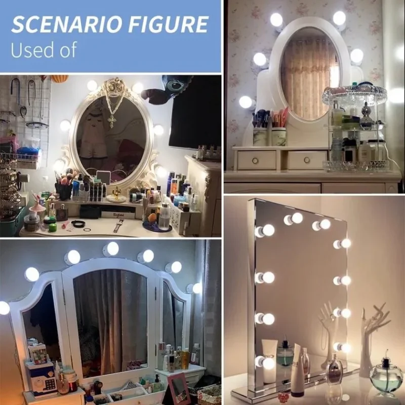 Set 10 Bombillos Decorativos
