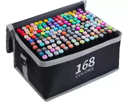 Set 168 Plumones Touch Doble Punta