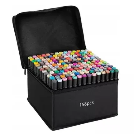 Set 168 Plumones Touch Doble Punta