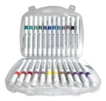 Set 24 Plumones Acrilicos Doble Punta