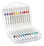 Set 24 Plumones Acrilicos Doble Punta