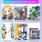 Set 24 Plumones Touch Doble Punta