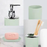 Set 4 Accesorios De Baño