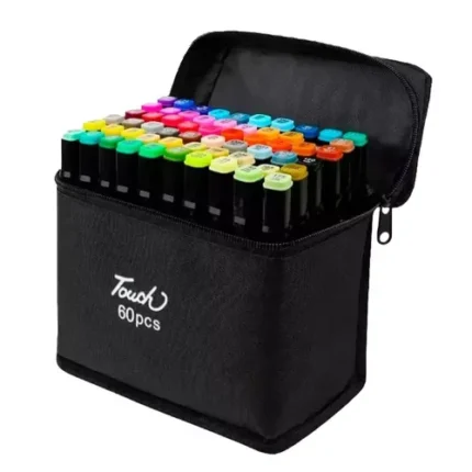 Set 60 Plumones Touch Doble Punta