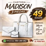 Set Cartera Madison 3 Piezas (38x25x13cm)