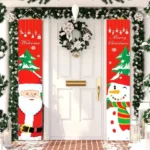 Set De 02 Banner Navideño (180cm X 30cm)