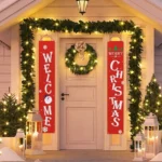 Set De 02 Banner Navideño (180cm X 30cm)