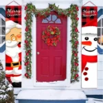 Set De 02 Banner Navideño (180cm X 30cm)