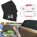 Set De 02 Mallas Tapasol & Anti Insectos Para Auto (56 X 61cm)