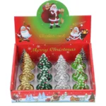Set De 12 Velas Navideñas 3D