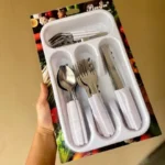 Set De 24 Cubiertos + 1 Pelador