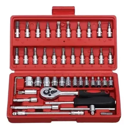 Set De 46 Herramientas Multifuncional