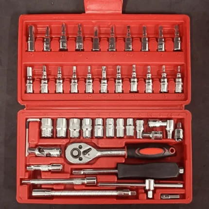 Set De 46 Herramientas Multifuncional