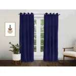 Set De Cortina DOS Cuerpos Con Aros (230cm Alto X 260CM Ancho)
