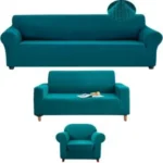 Set De Fundas De Sofa 3 Piezas Spandex