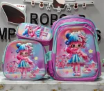 Set De Mochila Oficio Escolar Kawai 3 Piezas