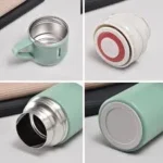 Set De Termo 500ML + 3 Vasos En Caja De Regalo