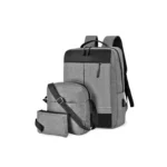 Set Mochila 3 Piezas — Set Mochila Ejecutiva 3 Piezas