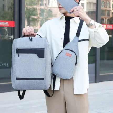 Set Mochila 3 Piezas — Set Mochila Elegant 3 Piezas