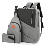 Set Mochila 3 Piezas — Set Mochila Elegant 3 Piezas