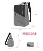 Set Mochila 3 Piezas — Set Mochila Elegant 3 Piezas