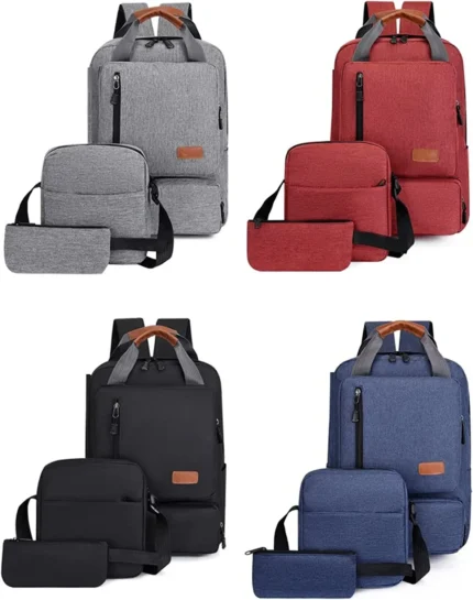 Set Mochila 3 Piezas — Set Mochila New Business 3 Piezas