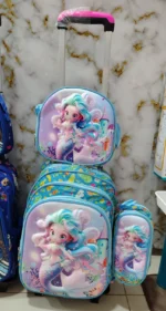 Set Mochila Kawai 3 Piezas Con Ruedas (modelo 3D)