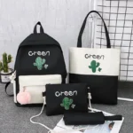 Set Mochila Kawai 4 Piezas