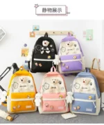 Set Mochila Kawai 5 Piezas