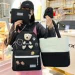 Set Mochila Kawai 5 Piezas
