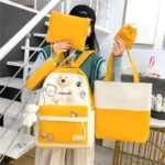 Set Mochila Kawai 5 Piezas