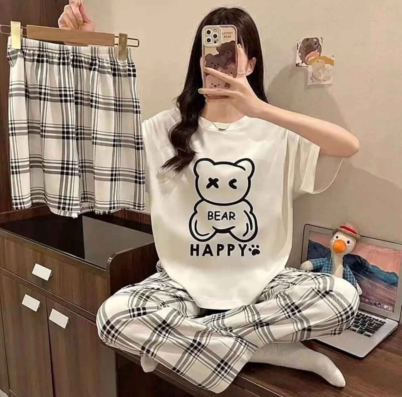 Set Pijama Kawai 3 Piezas — foto 1 Set Pijama Kawai 3 Piezas