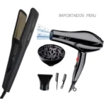 SET Plancha + Secadora Sonar 1000W Premium