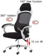 Silla Emperador Premium Con Ruedas (reclinable & Giratoria)