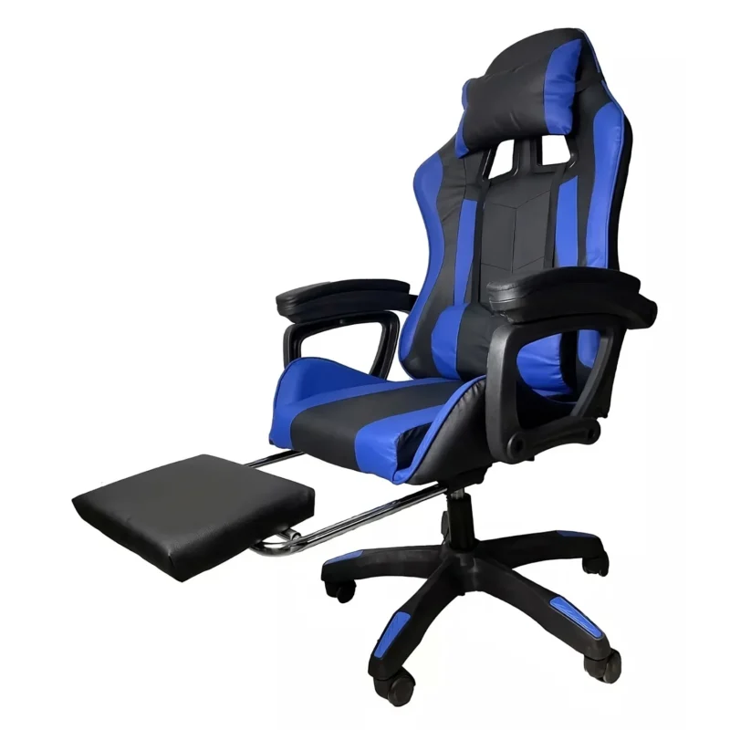 Silla Gamer Con Posa Pies