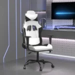 Silla Gamer Con Posa Pies — Silla Gamer Premium