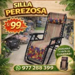Silla Perezosa Reclinable & Plegable