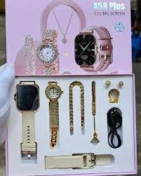 Smartwatch A58 Plus For Woman + Accesorios Elegantes
