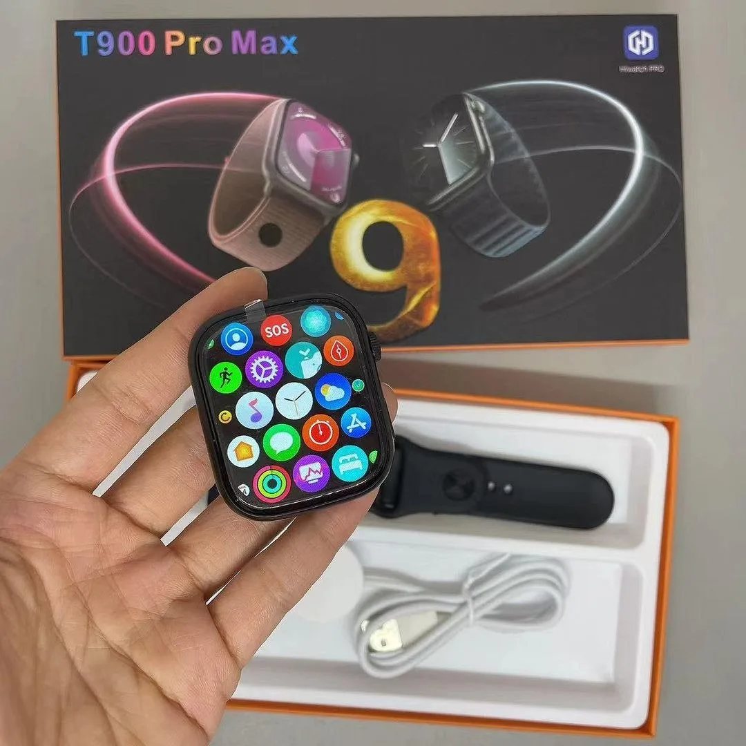 Smartwatch T900 PRO Max Serie 9 (contesta Llamadas, Ios & Android) — Serie 9 — foto 1 Smartwatch T900 PRO Max Serie 9 (contesta Llamadas, Ios & Android) — Serie 9