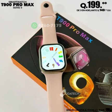 Smartwatch T900 PRO Max Serie 9 (contesta Llamadas, Ios & Android) — Serie 9