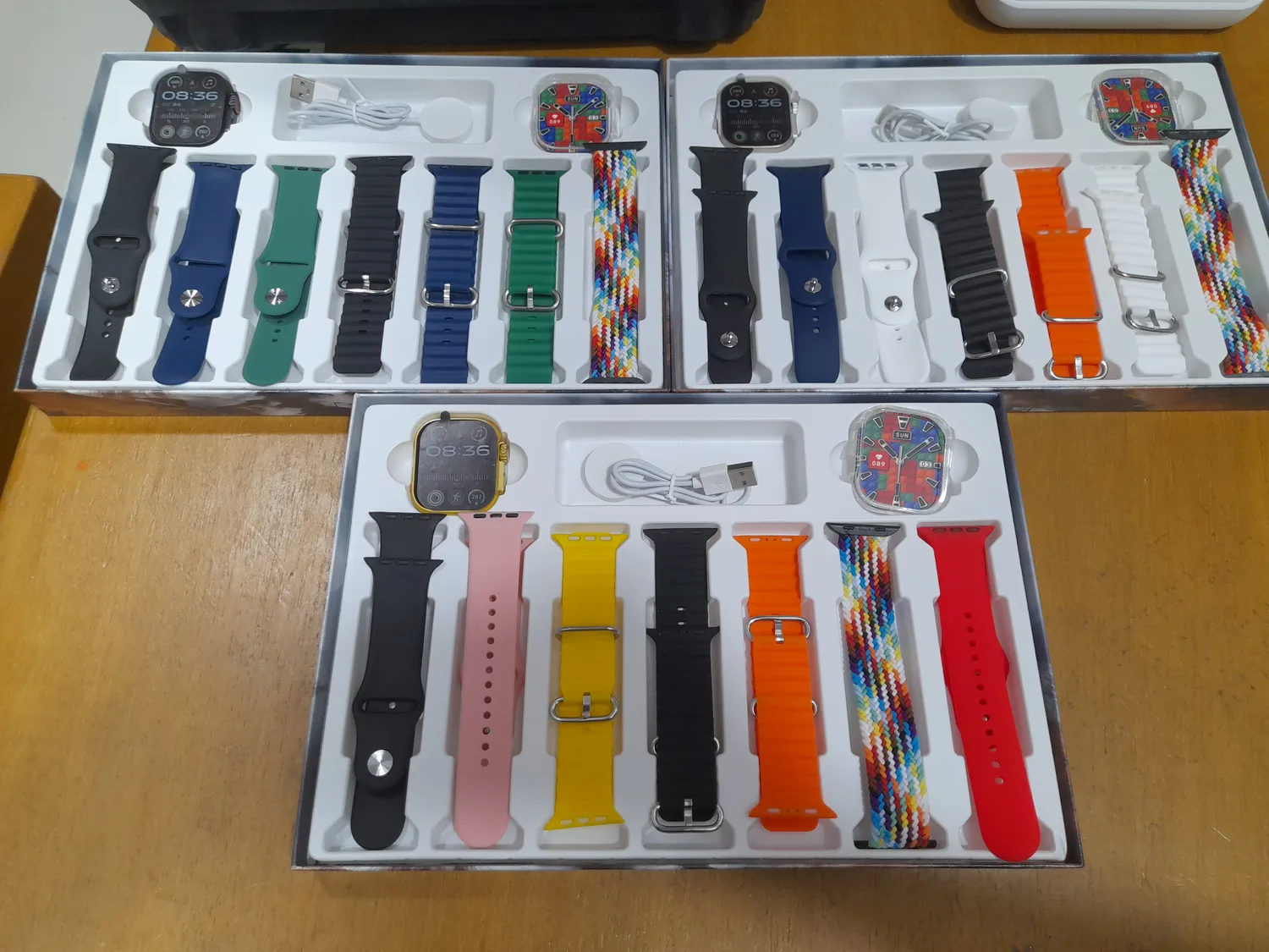 Smartwatch T900 Ultra 2.30 Suit Con 7 Correas & Case (fhd, Ios & Android, Contesta Llamadas) — foto 1 Smartwatch T900 Ultra 2.30 Suit Con 7 Correas & Case (fhd, Ios & Android, Contesta Llamadas)