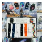 Smartwatch T900 Ultra 2.30 Suit Con 7 Correas & Case (fhd, Ios & Android, Contesta Llamadas)